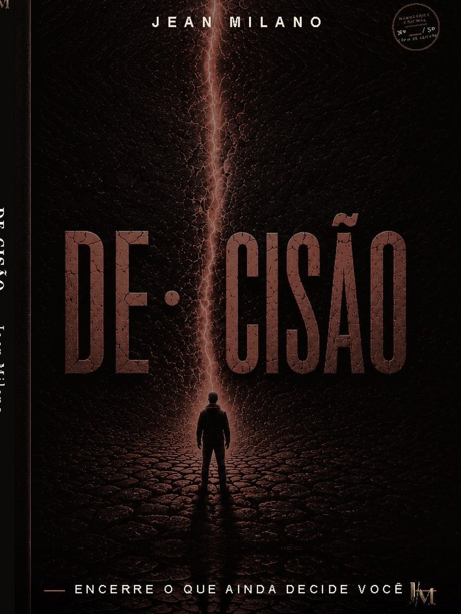 Capa do livro DE|CISÃO, de Jean Milano